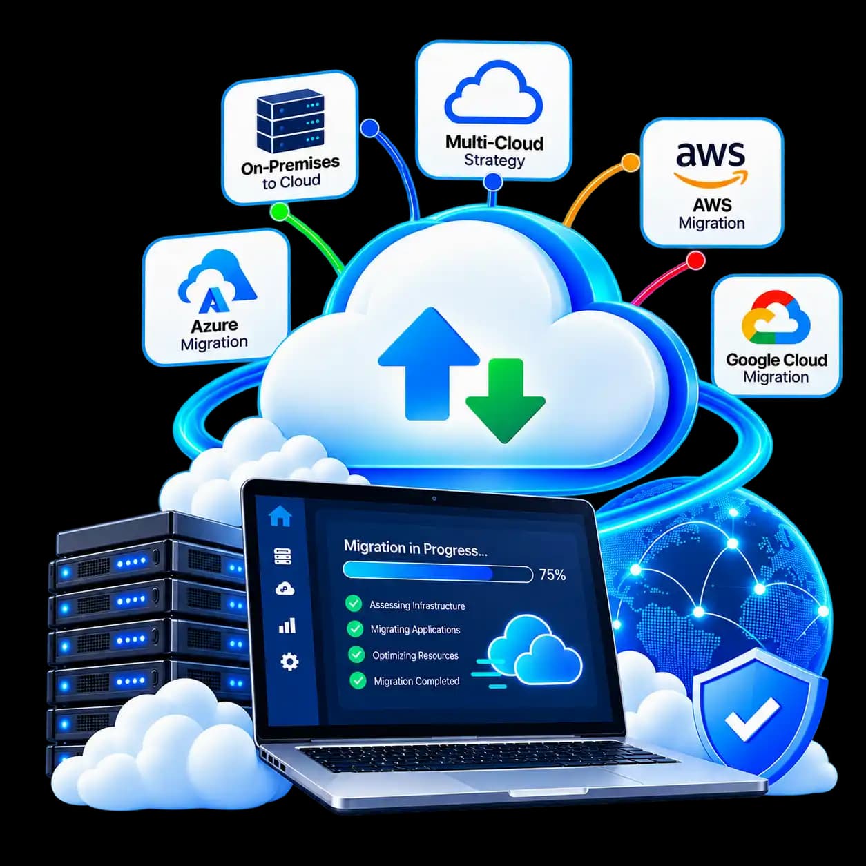 Server Migration and Cloud Management