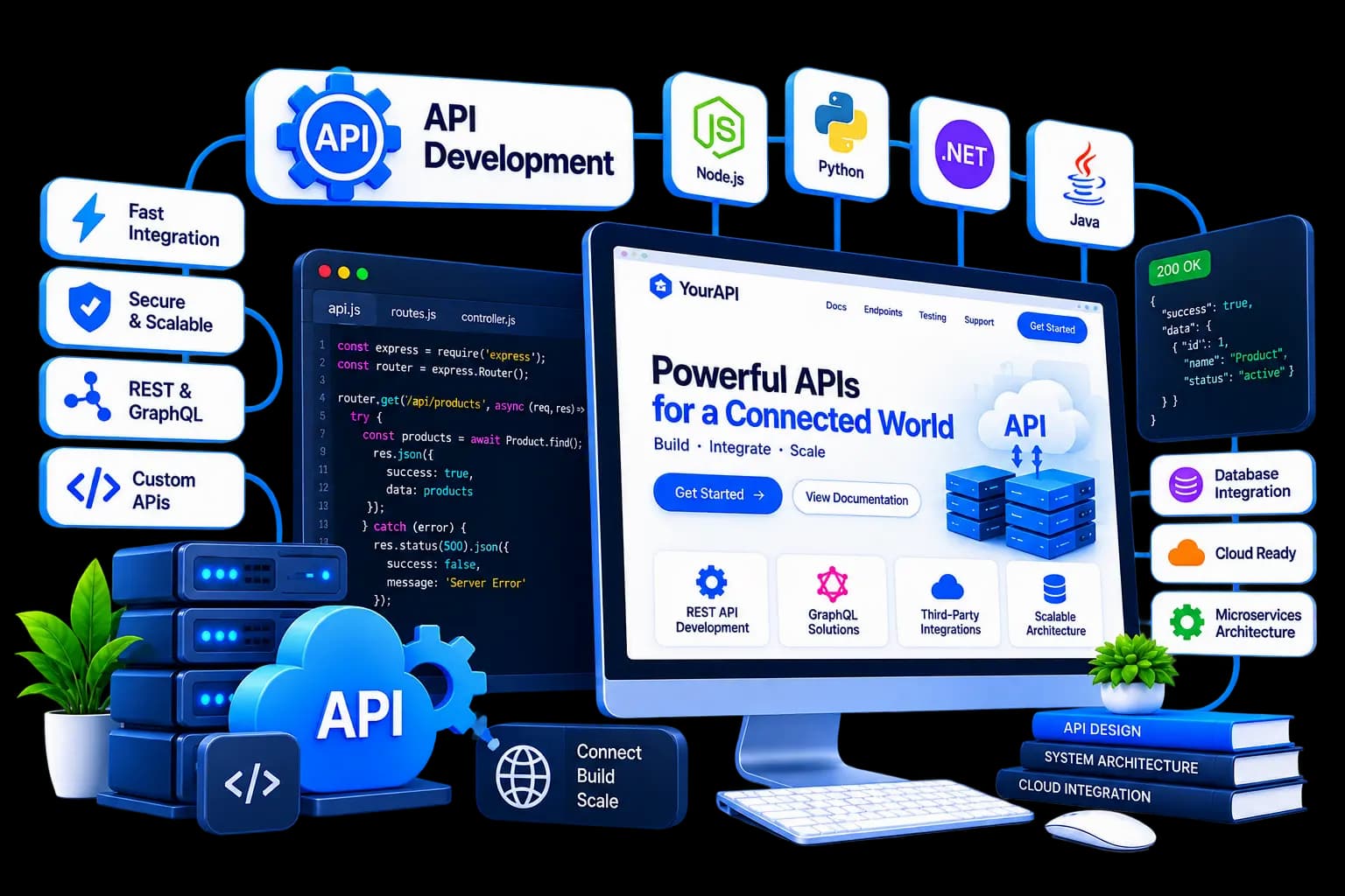Papaya Coders - Custom API & Backend Development