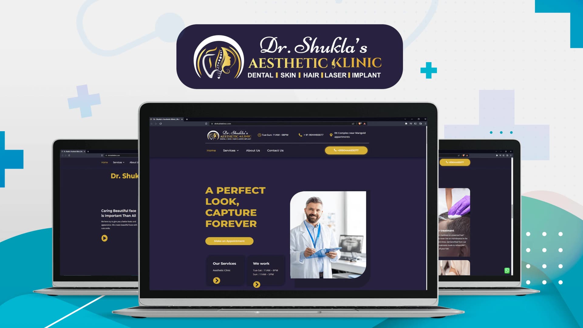 Dr. Shukla Telemedicine & Clinic Management - Papaya Coders Portfolio Showcase