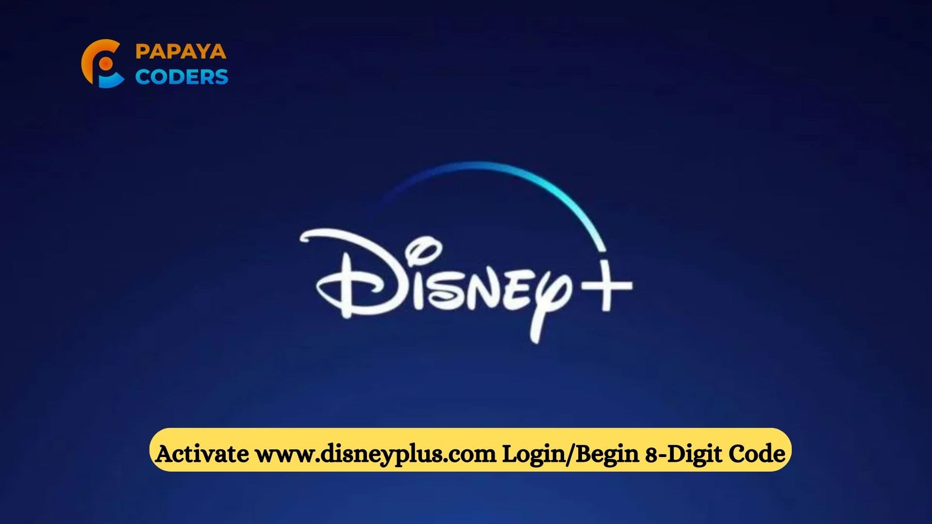 How do I enter the Disneyplus.com login code/begin 8-digit code?