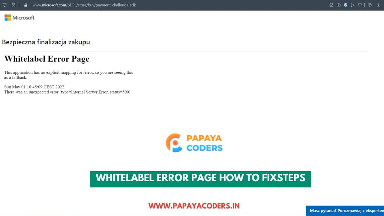 Whitelabel Error page How to fix:- Effective 5+ Powerful Steps!