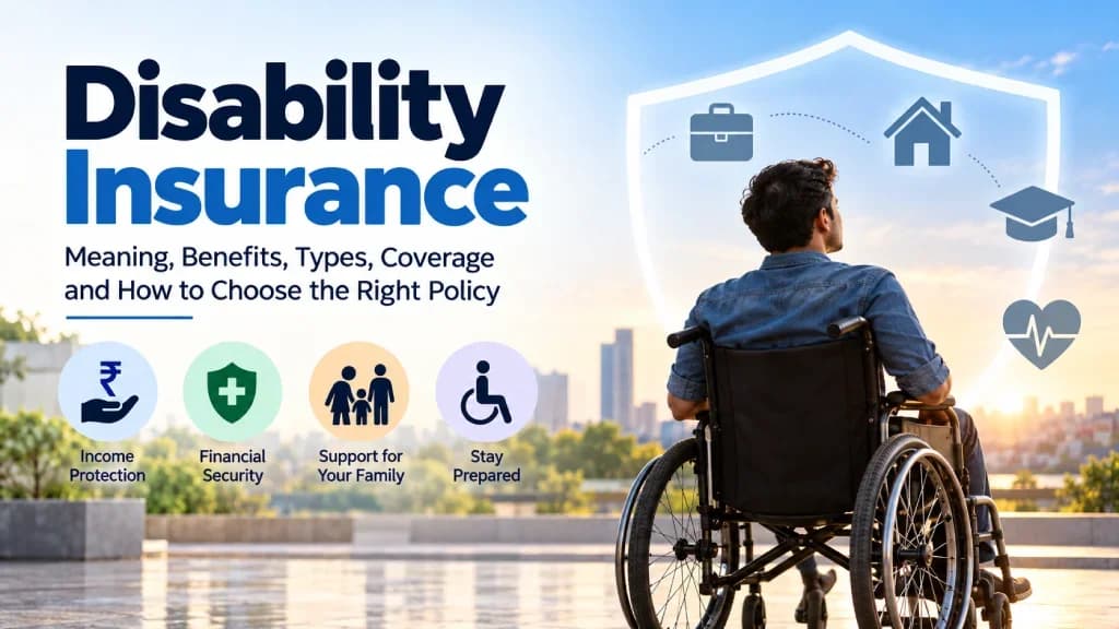 Disability Insurance: Meaning, Benefits, Types, Coverage and How to Choose the Right Policy