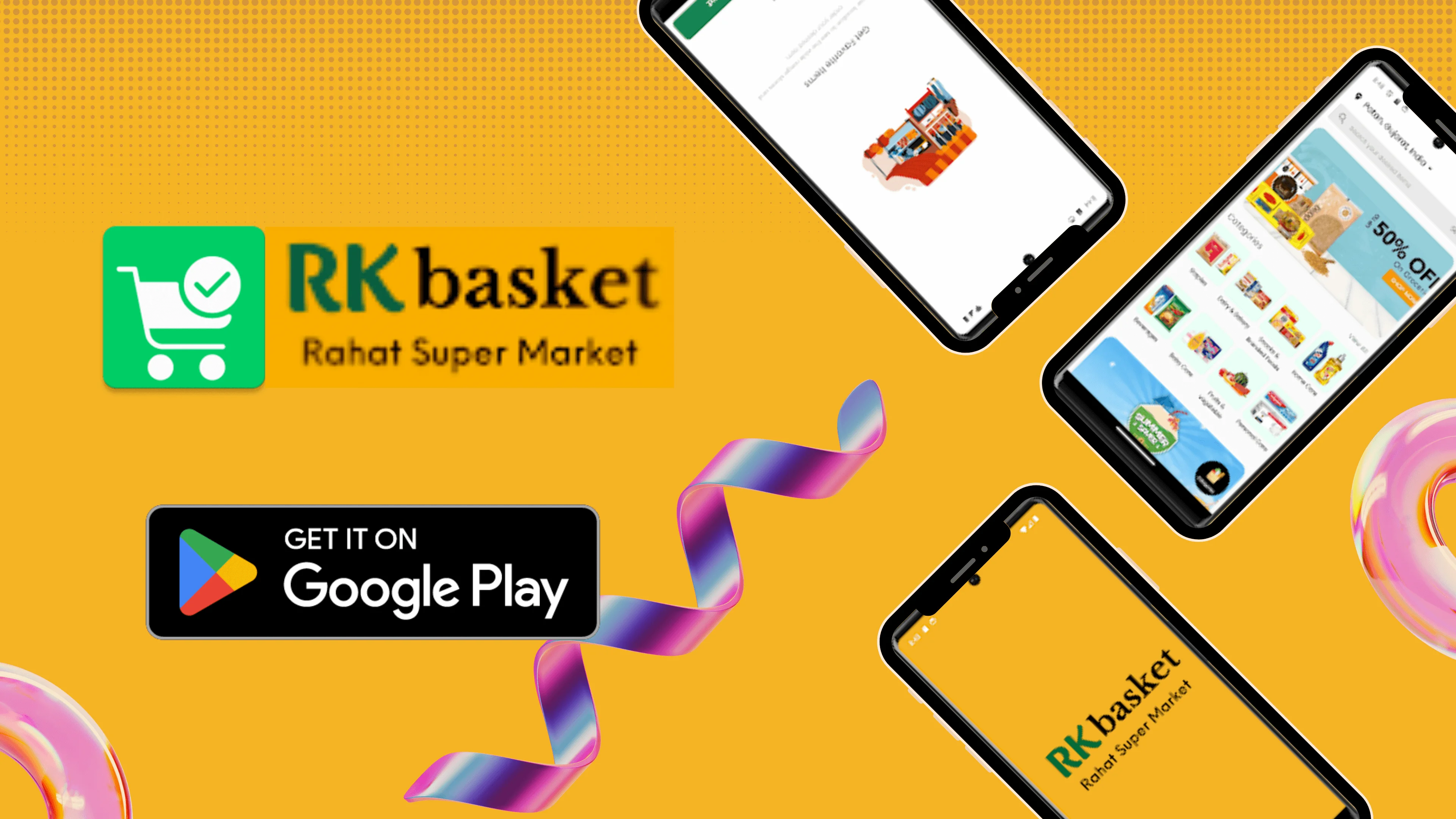 RK Basket On-Demand Grocery Platform
